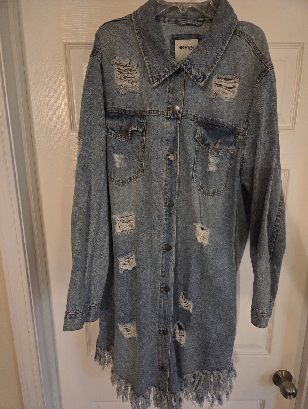 Highway Jeans Distressed Jacket